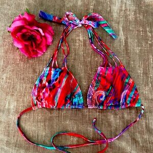 Luli Fama Miami Mystique Bikini Top (S)